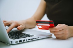 Paying with credit card online